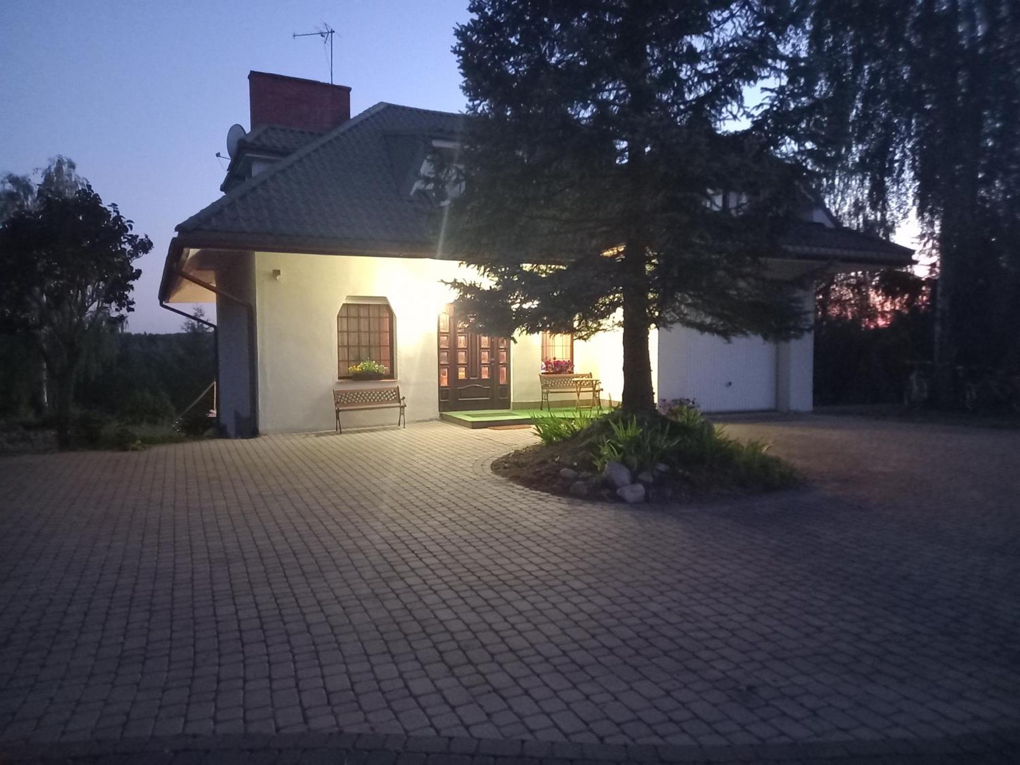 Dom Nad Jeziorem Zbiczno Siedlisko Grzmieca Kültér fotó
